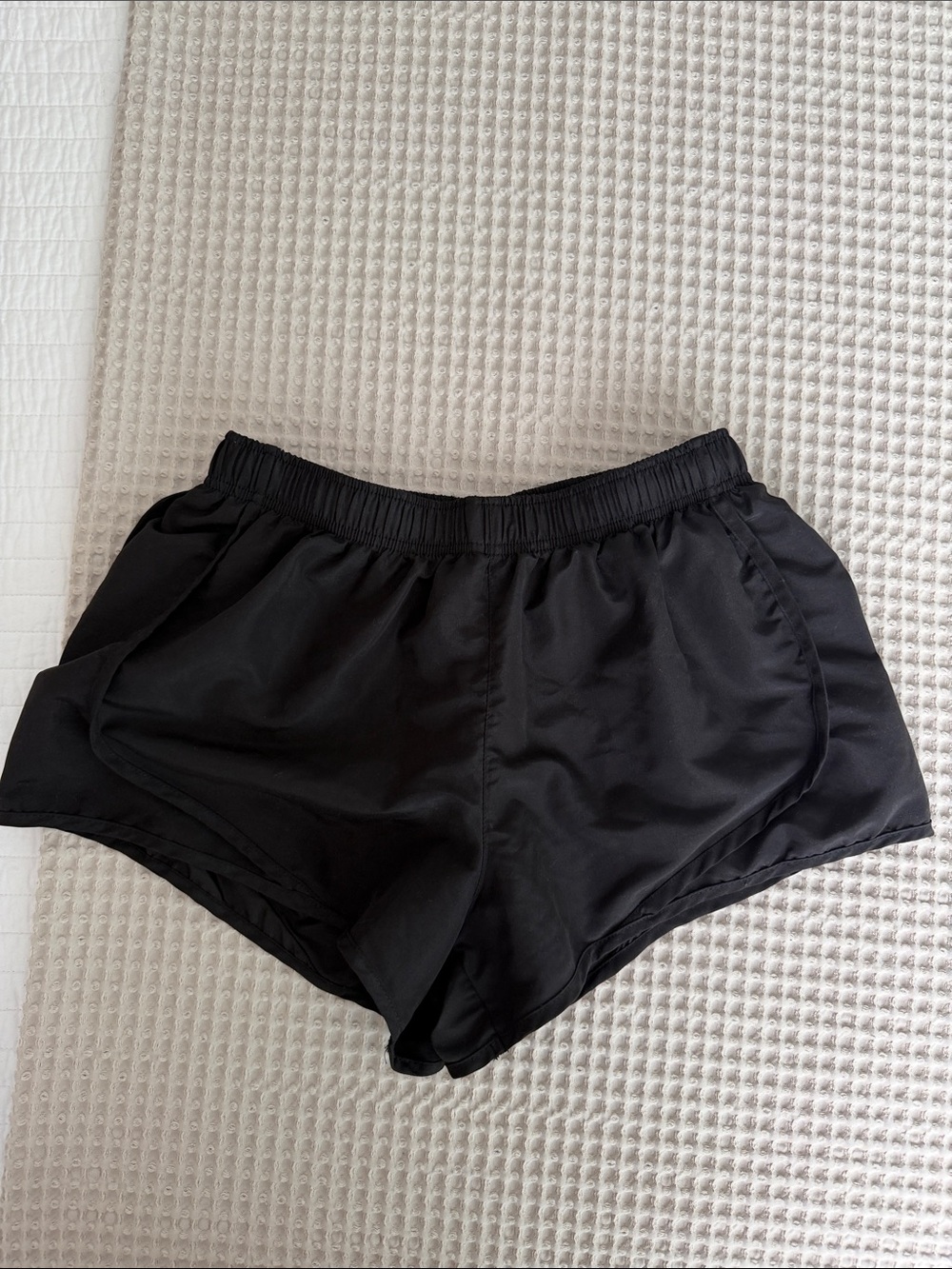 Black Women's Athletic Shorts - Lightweight Comfort